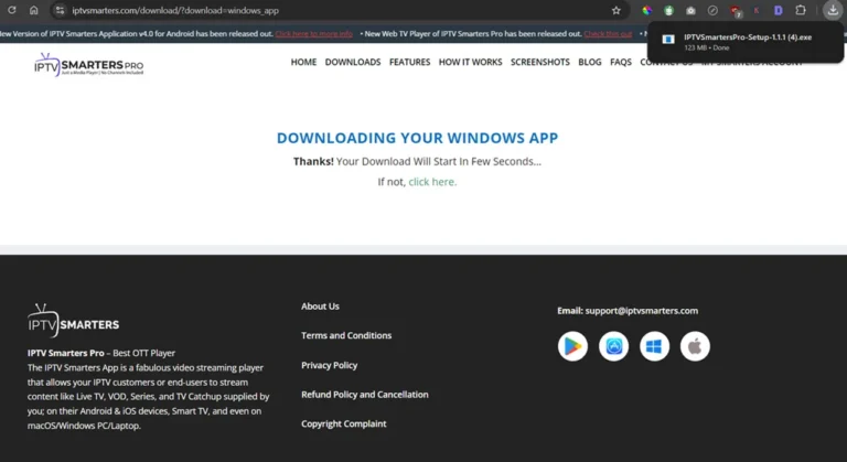 IPTV Smarters Pro Windows