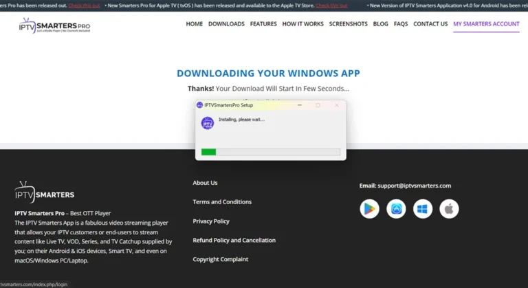 IPTV Smarters Pro Windows