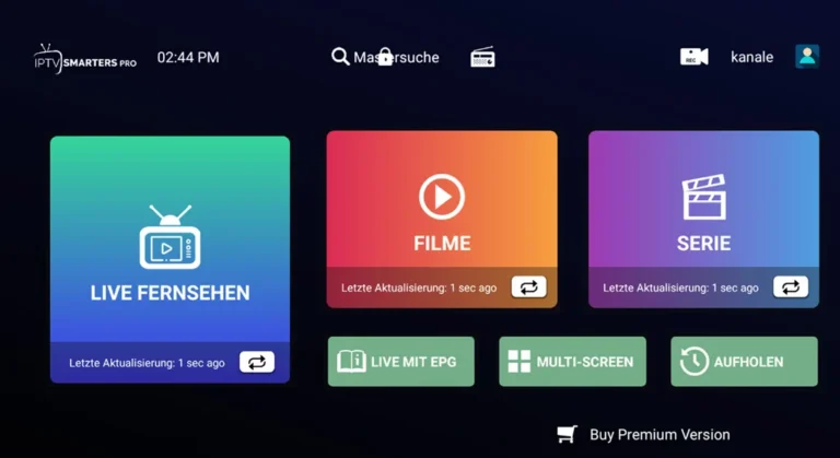 IPTV Einrichten auf Android TV